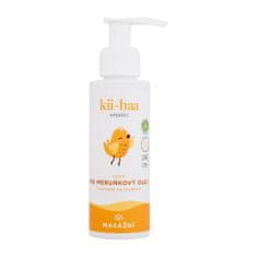 kii-baa organic Baby Bio Apricot Oil 100 ml olje za telo za otroke