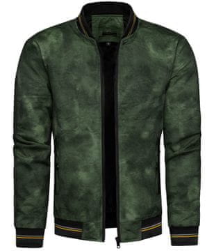 Recea Moški bomber Pinecone zeleni melanž