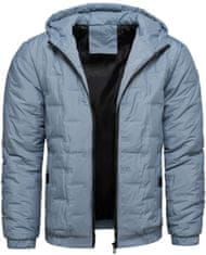 Recea Moška zimska jakna Mansur modro nebo XL