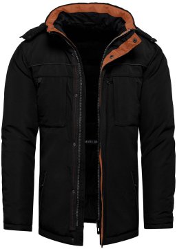 Recea Moška zimska jakna Gwyth črna