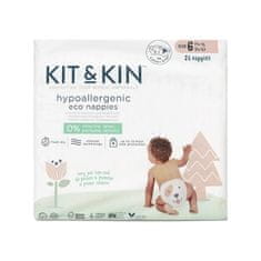 Kit & Kin Ekološke plenice za enkratno uporabo 6 (14 kg+) 24 kosov