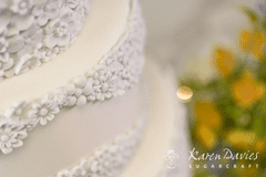 Silikonski kalup za torto s cvetličnim vencem - Karen Davies