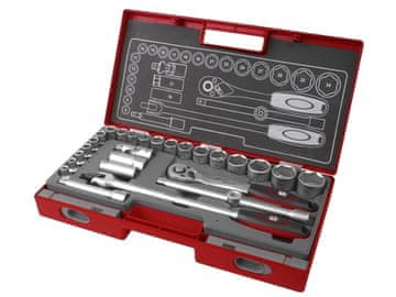 Fortum Vtičnice Fortum (4700014), komplet 27 vtičnic, 1/2&quot