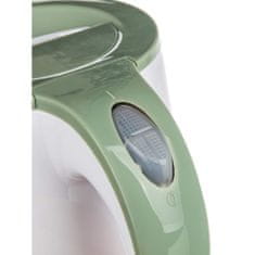 ACTIVER Plastični čajnik SOLLA 0,8 l, 900-1100 W, vrtljiv za 360°, belo-meltena