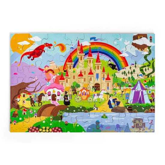 Bigjigs Toys Puzzle Fantazijski svet