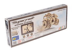 Wooden city 3D sestavljanka Superfast Monster Truck No.1