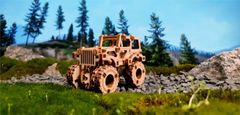 Wooden city 3D sestavljanka Superfast Monster Truck No.1