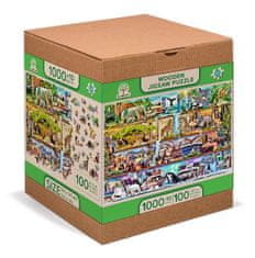 Wooden city Lesena sestavljanka Amazing Animal Kingdom 2v1, 1010 kosov ECO