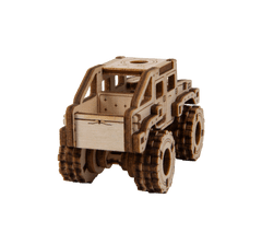 Wooden city 3D sestavljanka Superfast Monster Truck No.2