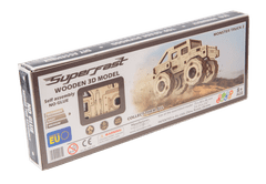 Wooden city 3D sestavljanka Superfast Monster Truck No.2