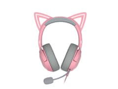 Razer Kraken Kitty V2 Quartz slušalke, USB (RZ04-04730200-R3M1) - odprta embalaža