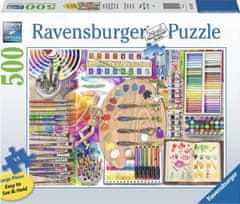 Ravensburger Puzzle Artist's palette XXL 500 kosov