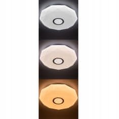 LUMILED Stropna svetilka LED plafon WESTA 24W CCT 39cm + daljinski upravljalnik