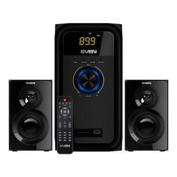 Sven zvočniki sven ms-2051, 55 W bluetooth (črni)