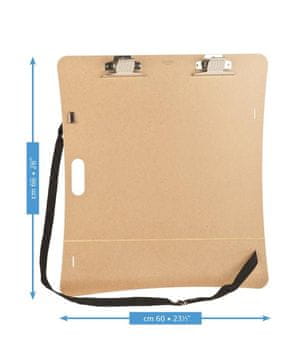 Rayher.	 Risalna deska L 60x66 cm (za papirje do 50x60 cm)