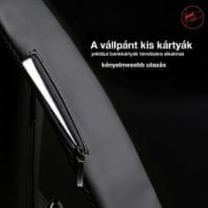 Dollcini Moška naprsna torba, Crossbody Sling Nahrbtnik Sling Bag Travel Tour Chest Bag Day Bag., črna mešanica