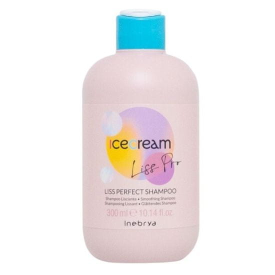 Inebrya Šampon za glajenje neobvladljivih in krepastih las Ice Cream Liss Pro (Liss Perfect Shampoo)