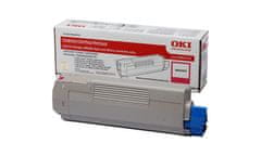 OKI Oki C 5850 škrlaten (43865722), originalen toner