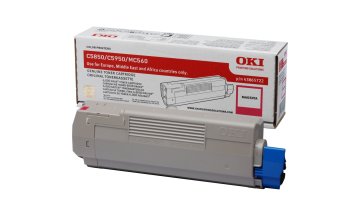 OKI Oki C 5850 škrlaten (43865722), originalen toner