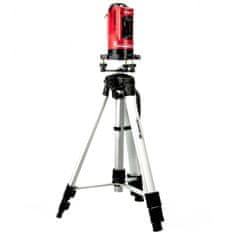 MTX Aluminjast tripod za laserski nivelir do 110cm – stativ + adapter