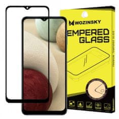 WOZINSKY 5D Zaščitno kaljeno steklo za Samsung Galaxy A12, črno