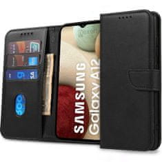 Nexeri Tech-Protect Samsung Galaxy A12, črn etui