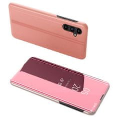 HURTEL Clear view rožnat etui za telefon Samsung Galaxy A54 5G
