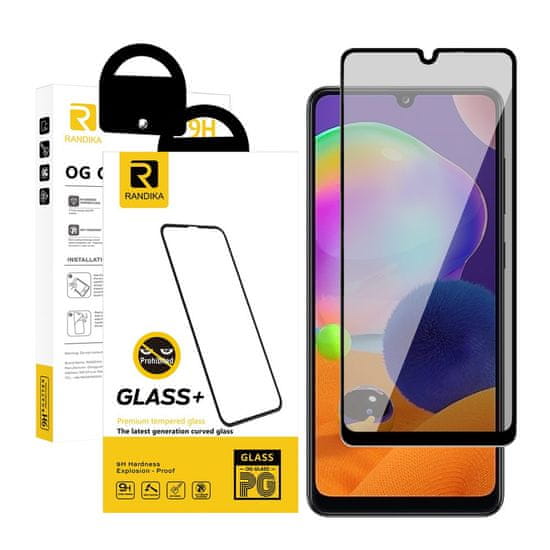 OEM Privacy 5D Zaščitno kaljeno steklo, Samsung Galaxy A22 5G