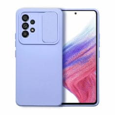 OEM Slide etui, Samsung Galaxy A12, vijoličen