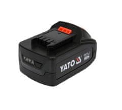 YATO Komplet akumulatorska tesnilna pištola za silikone 18V 4Ah