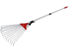 Extol Premium Grablje nastavljive s teleskopskim ročajem, dolžina 80-158cm, premer 18-59cm