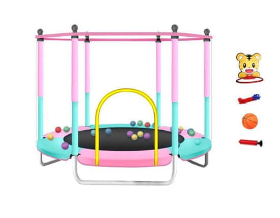 SEDCO Otroški trampolin SEDCO KIDS NT 122 cm z zaščitno mrežo in opremo