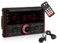 Blow AVH9620 avto radio, FM Radio, Bluetooth, 4 x 60W, USB/microSD/AUX, daljinec, 2-DIN