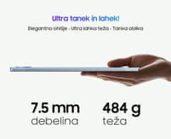 Blackview TAB 80 tablični računalnik, 25,65 cm (10,1), 4G-LTE, 8GB/128GB + ovitek, moder (Misty Blue)