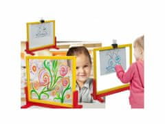 Aga4Kids Otroška tabla z varnostnim steklom + dvostranska tabla TBS2