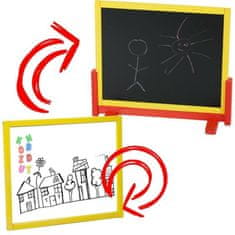 Aga4Kids Otroška tabla z varnostnim steklom + obojestranska tabla TBS2