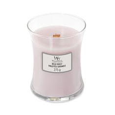 Woodwick Dišeča vaza za sveče Wild Violet 275 g