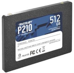 Patriot P210 512 GB SSD / 2,5" / notranji / SATA 6 GB/s / 7 mm