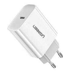 Ugreen CD137 USB-C polnilnik PD QC 3A 20W, bíla