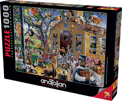 AnaTolian Puzzle Naughty Dogs 1000 kosov
