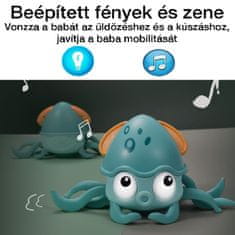 Dollcini climbing octopus game, karibsko modra