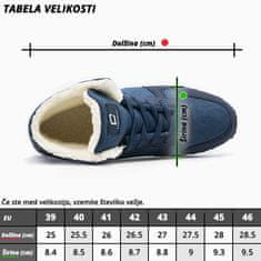 Comfortti MOŠKI TOPLI ČEVLJI MODRA / 46 SNUGG