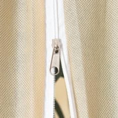 Vidaxl Prevleka za rastline iz flisa z zadrgo 70 g/m² 3,93x3,5 m