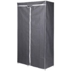 Saska Garden TEKSTIL ZA GRADBENO PROSTORO 90x45x170 cm TEMNO SIVA 8811