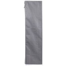 Saska Garden TEKSTIL ZA GRADBENO PROSTORO 90x45x170 cm TEMNO SIVA 8811