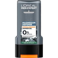 Loreal Paris Men Expert Magnesium Defence Shower Gel vlažilni gel za prhanje za telo, obraz in lase 300 ml za moške