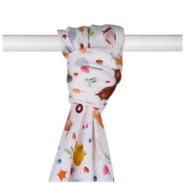 XKKO BMB Brisača iz bambusa, Digi - Wild Forest, 90x100