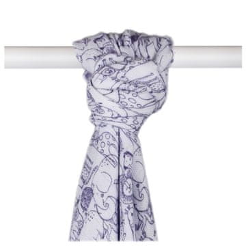 XKKO BMB Bambusova brisača Safari W/Lavender Aura, 90x100