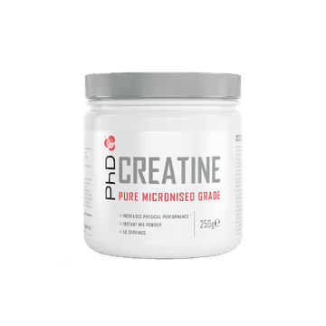 PhD Nutrition MICRONISED PHARMACEUTICAL CREATINE 250g