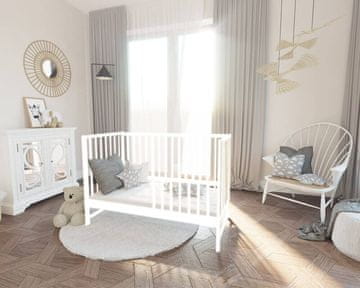 Gimme Five Lesena postelja/kavč Bela Magdalena